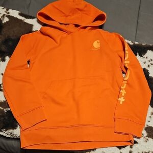 Carhartt Vibrant Orange Pullover Hoodie